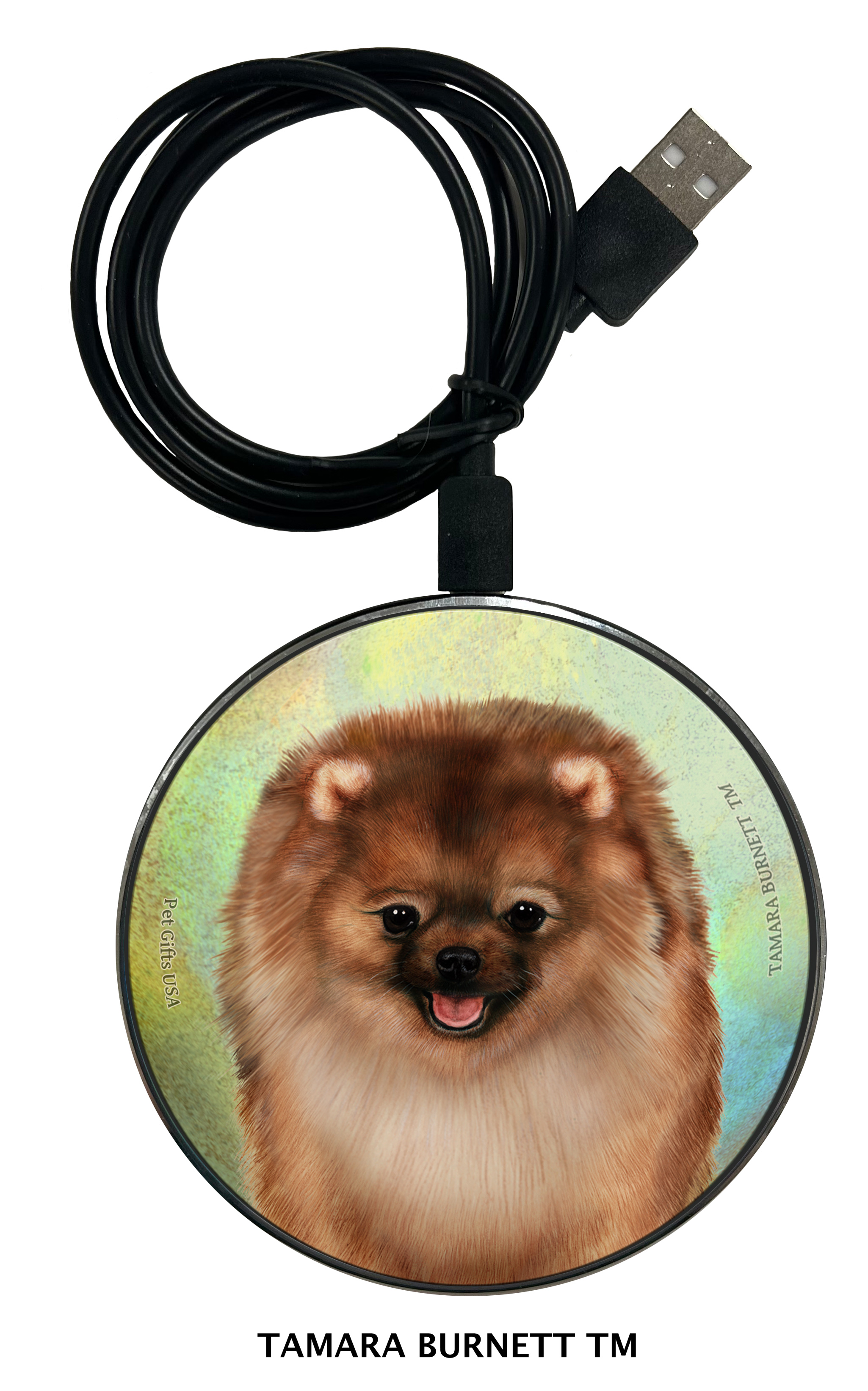Pomeranian Orange Sable - Zoomies Phone Charger image